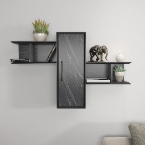 Raft perete Olida - Bendire Black - Img 1
