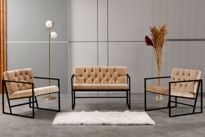 Set Canapea Oslo - Light Brown - Img 1