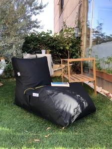 Bean Bag Daybed - Black - Img 1