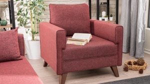 Canapea Bella Armchair - Claret Red - Img 3