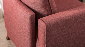Canapea Bella Armchair - Claret Red - Img 5