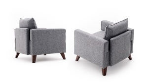 Canapea Bella Armchair - Gey - Img 7