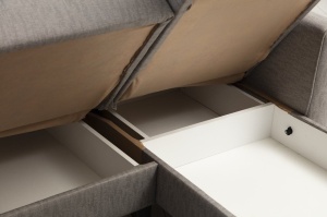 Canapea Extensibila Alkon - Light Grey - Img 7
