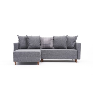 Canapea Extensibila Aydam Left - Grey - Img 5