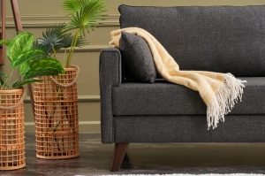 Canapea Extensibila Bella Sofa Bed - Anthracite - Img 4