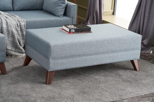 Canapea Extensibila Bella Soft Mini Köşe Left - Blue - Img 3