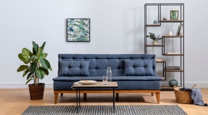 Canapea Extensibila Fuoco - Dark Blue - Img 1
