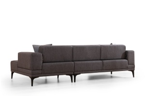 Canapea Extensibila Horizon Right - Dark Grey - Img 6