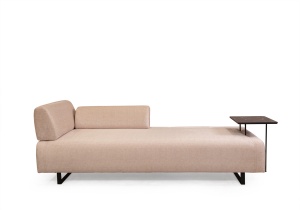 Canapea Extensibila Infinity with Side Masa - Beige - Img 5