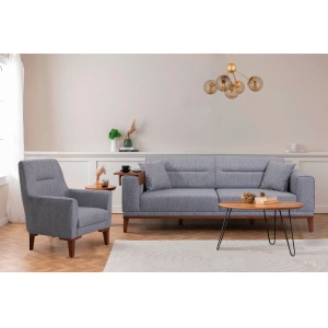 Canapea Extensibila Liones - Grey - Img 1