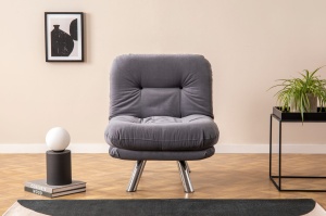 Canapea Extensibila Misa Small Solo - Grey - Img 2