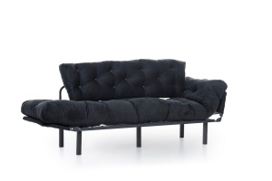 Canapea Extensibila Nitta Triple - Black - Img 7