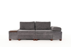 Canapea Extensibila Perenna Chenille - Grey - Img 8