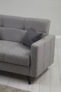 Canapea Extensibila Polya - Light Grey - Img 3