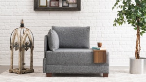 Canapea Fly Armchair Left - Grey - Img 2