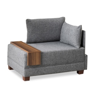 Canapea Fly Armchair Right - Grey - Img 8