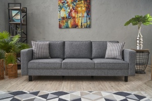 Canapea Kale Linen - Grey - Img 1