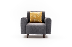Canapea Noya Chenille - Grey - Img 4