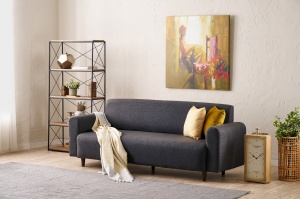Canapea Noya Linen - Anthracite - Img 2