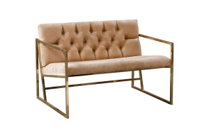 Canapea Oslo Gold - Light Brown - Img 1