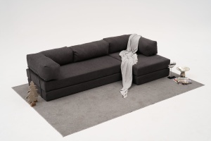 Canapea pe colț Comfort - Anthracite - Img 2