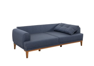 Canapea Vina 3 - Dark Blue, Atlantic Pine - Img 8