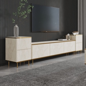 Comoda TV Imaj - Travertine - Img 1
