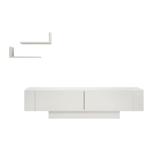 Comoda TV Matera - White, White - Img 3