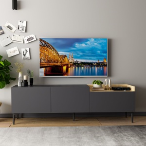 Comoda TV Mia - Anthracite - Img 1
