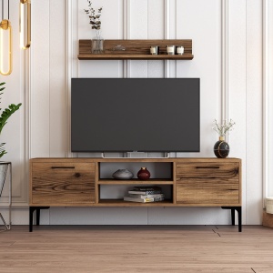 Comoda TV Riga - Walnut - Img 1