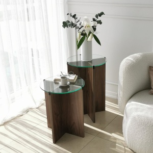 Masa Plianta Lily - Walnut - Img 3