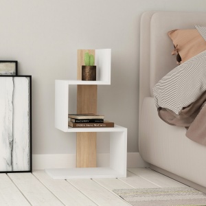 Masa Rosie - White, Oak - Img 1
