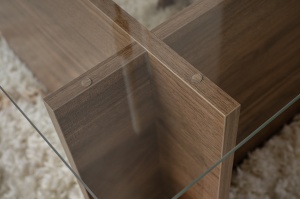 Masuta de cafea Vetrino - Walnut - Img 4