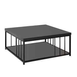 Masuta de cafea Zenn - Anthracite, Black - Img 5