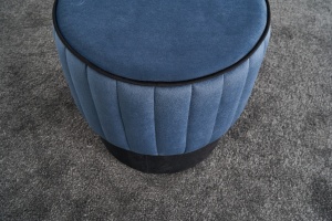 Rose Puf - Blue - Img 3