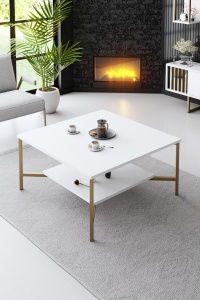 Set mobilier Gold Line - White, Gold - Img 3
