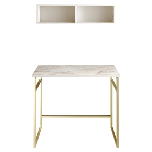 Birou Gama - White, Gold - Img 3