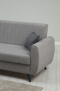 Canapea Extensibila Alkon - Light Grey - Img 3