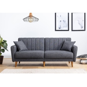 Canapea Extensibila Aqua - Dark Grey - Img 2