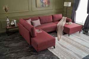 Canapea Extensibila Belen - Claret Red - Img 3