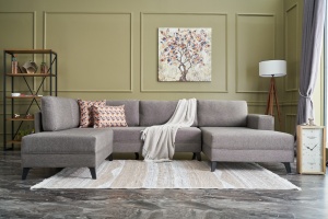 Canapea Extensibila Efsun - Brown - Img 1