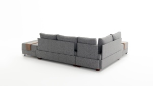 Canapea Extensibila Fly Corner Sofa Bed Left - Grey - Img 6