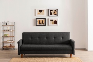 Canapea Extensibila Hiko - Dark Grey - Img 1