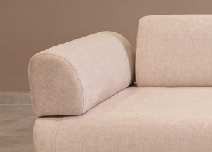 Canapea Extensibila Infinity with Side Masa - Beige - Img 3