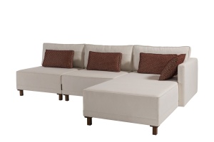 Canapea Extensibila Matris Right - Beige - Img 4