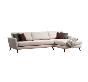 Canapea Extensibila Mayorka Corner Large Right ( L3 - Chl ) - Beige - Img 5