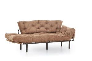 Canapea Extensibila Nitta Triple - Light Brown - Img 6