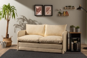 Canapea Extensibila Saga XL 2-Locuri - Cream - Img 2