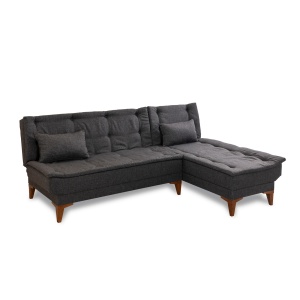 Canapea Extensibila Santo - Anthracite - Img 3