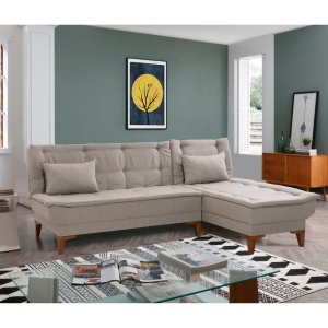 Canapea Extensibila Santo - Cream - Img 1